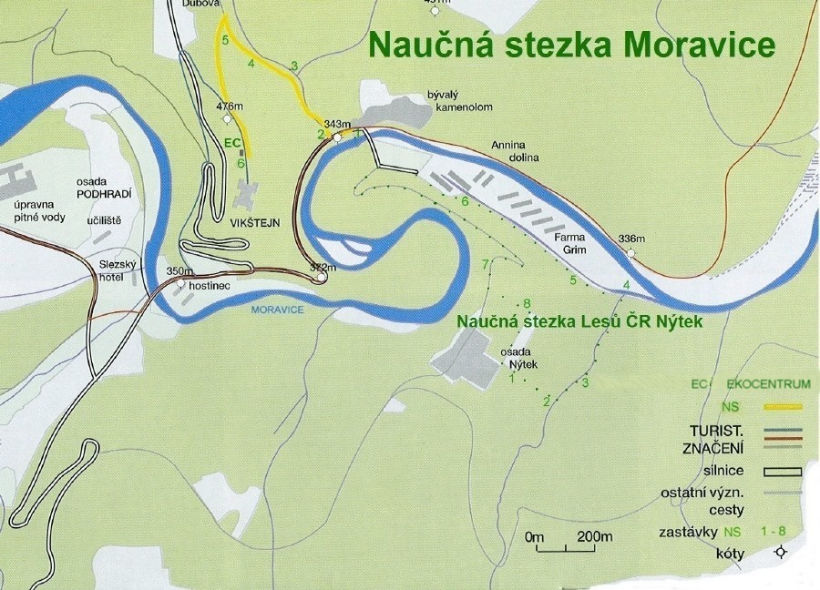 NS Moravice, NS Lesů ČR - Nýtek
