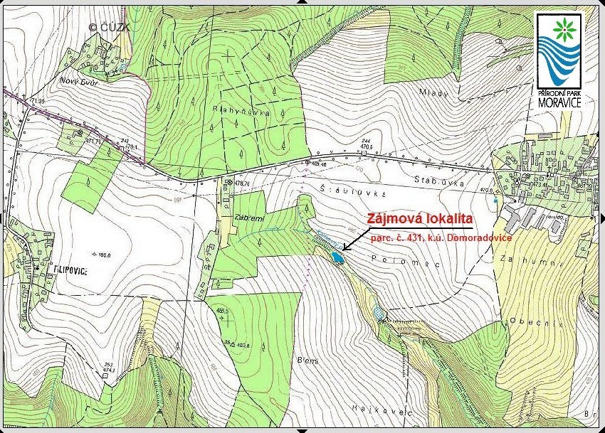 01-Mapa se zákresem zájmové lokality